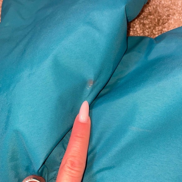 Patagonia coat Vintage jacket fleece lined nylon exterior full zip up snap SZ S - Picture 5 of 12